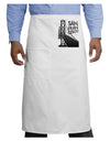 San Francisco Text Bay Bridge Adult Bistro Apron-Bistro Apron-TooLoud-White-One-Size-Adult-Davson Sales