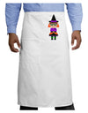 Cute Witch Halloween Adult Bistro Apron-Bistro Apron-TooLoud-White-One-Size-Adult-Davson Sales