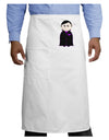 Cute Vampire Boy Halloween Adult Bistro Apron-Bistro Apron-TooLoud-White-One-Size-Adult-Davson Sales