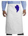 Single Right Dark Angel Wing Design - Couples Adult Bistro Apron-Bistro Apron-TooLoud-White-One-Size-Adult-Davson Sales