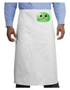 Cute RPG Slime - Green Adult Bistro Apron by TooLoud-Bistro Apron-TooLoud-White-One-Size-Adult-Davson Sales