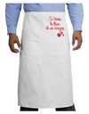 Tu Tienes La Llave De Mi Corazon Adult Bistro Apron by TooLoud-Bistro Apron-TooLoud-White-One-Size-Adult-Davson Sales