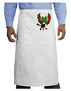 Dilophosaurus Design - Spit Adult Bistro Apron by TooLoud-Bistro Apron-TooLoud-White-One-Size-Adult-Davson Sales