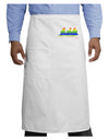 Equalizer Bars Design Adult Bistro Apron by TooLoud-TooLoud-White-One-Size-Adult-Davson Sales