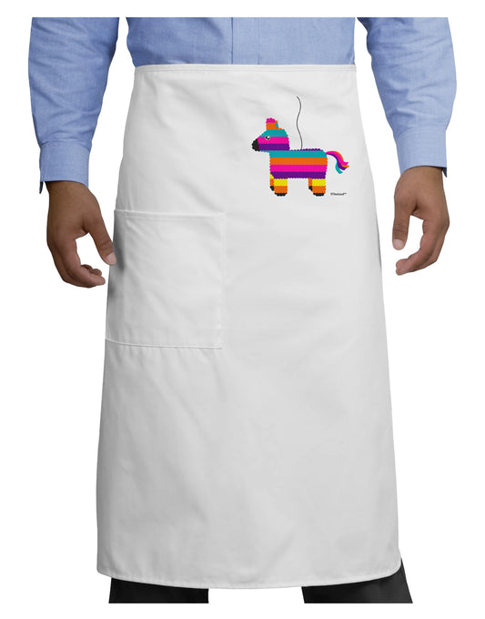Colorful Hanging Pinata Design Adult Bistro Apron by TooLoud-Bistro Apron-TooLoud-White-One-Size-Adult-Davson Sales