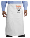 Mama Boo Ghostie Adult Bistro Apron-Bistro Apron-TooLoud-White-One-Size-Adult-Davson Sales