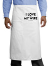 I Love It When My Wife Lets Me Play Golf Adult Bistro Apron-Bistro Apron-TooLoud-White-One-Size-Adult-Davson Sales