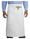 Senora Poncho Adult Bistro Apron-Bistro Apron-TooLoud-White-One-Size-Adult-Davson Sales