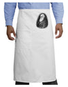 Charles Darwin Black and White Adult Bistro Apron by TooLoud-Bistro Apron-TooLoud-White-One-Size-Adult-Davson Sales