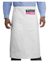 Warrior Princess Pink Adult Bistro Apron-Bistro Apron-TooLoud-White-One-Size-Adult-Davson Sales