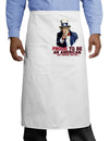 Uncle Sam Proud to be an American Adult Bistro Apron-Bistro Apron-TooLoud-White-One-Size-Adult-Davson Sales