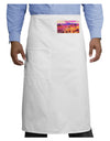 Colorful Colorado Mountains Adult Bistro Apron-Bistro Apron-TooLoud-White-One-Size-Adult-Davson Sales