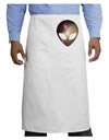 Extraterrestrial Face - Space #2 Adult Bistro Apron by TooLoud-Bistro Apron-TooLoud-White-One-Size-Adult-Davson Sales