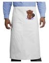 Cute Wet Beaver Adult Bistro Apron-Bistro Apron-TooLoud-White-One-Size-Adult-Davson Sales