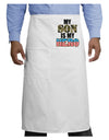 My Son is My Hero - Armed Forces Adult Bistro Apron by TooLoud-Bistro Apron-TooLoud-White-One-Size-Adult-Davson Sales