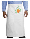 Cute Pumpkin Spider - Halloween Adult Bistro Apron-Bistro Apron-TooLoud-White-One-Size-Adult-Davson Sales