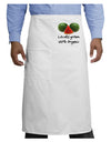 Locally Grown Organic Melons Adult Bistro Apron-Bistro Apron-TooLoud-White-One-Size-Adult-Davson Sales