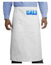 Cali Ocean Bubbles Adult Bistro Apron by TooLoud-Bistro Apron-TooLoud-White-One-Size-Adult-Davson Sales