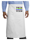 Stand For Love Rainbow Adult Bistro Apron-Bistro Apron-TooLoud-White-One-Size-Adult-Davson Sales