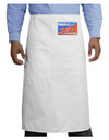 Colorado Mtn Sunset Soaked WaterColor Adult Bistro Apron-Bistro Apron-TooLoud-White-One-Size-Adult-Davson Sales