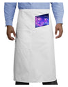 Cute Cosmic Eyes Adult Bistro Apron-Bistro Apron-TooLoud-White-One-Size-Adult-Davson Sales