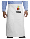 Kawaii Queen Queen Bee Adult Bistro Apron-Bistro Apron-TooLoud-White-One-Size-Adult-Davson Sales