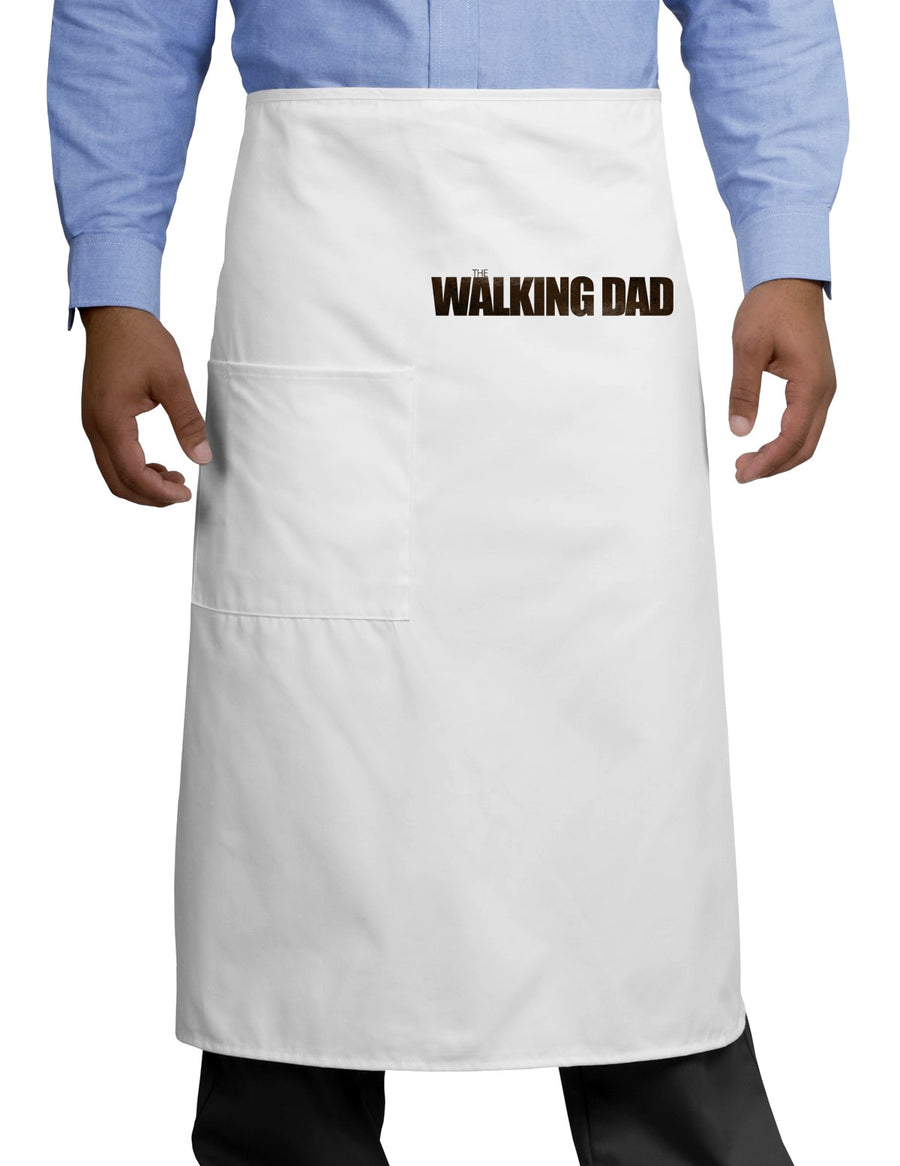 The Walking Dad Adult Bistro Apron-Bistro Apron-TooLoud-White-One-Size-Adult-Davson Sales