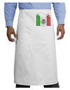 Mexican Flag Levels - Cinco De Mayo Adult Bistro Apron-Bistro Apron-TooLoud-White-One-Size-Adult-Davson Sales