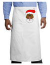 Black Santa Claus Face Christmas Adult Bistro Apron-Bistro Apron-TooLoud-White-One-Size-Adult-Davson Sales