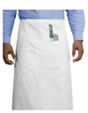 Kimmy the Zombie Girl Adult Bistro Apron-Bistro Apron-TooLoud-White-One-Size-Adult-Davson Sales