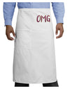 OMG Adult Bistro Apron by TooLoud-Bistro Apron-TooLoud-White-One-Size-Adult-Davson Sales