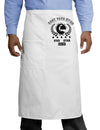 Best Papa Ever Collegiate Adult Bistro Apron-Bistro Apron-TooLoud-White-One-Size-Adult-Davson Sales