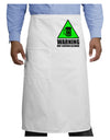 Warning May Contain Alcohol Adult Bistro Apron by TooLoud-Bistro Apron-TooLoud-White-One-Size-Adult-Davson Sales