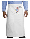 Swim With the Fishes- Petey the Pirate Adult Bistro Apron-Bistro Apron-TooLoud-White-One-Size-Adult-Davson Sales