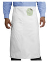 Irritated Zombie Adult Bistro Apron-Bistro Apron-TooLoud-White-One-Size-Adult-Davson Sales