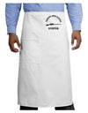 Zombie Apocalypse Group Role Sniper Adult Bistro Apron-Bistro Apron-TooLoud-White-One-Size-Adult-Davson Sales