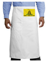 Classic Gadsden Flag Don't Tread On Me Adult Bistro Apron-Bistro Apron-TooLoud-White-One-Size-Adult-Davson Sales