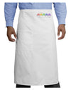 Cute Hatching Chicks Group #2 Adult Bistro Apron by TooLoud-Bistro Apron-TooLoud-White-One-Size-Adult-Davson Sales