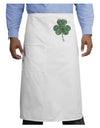 Distressed Traditional Irish Shamrock Adult Bistro Apron-Bistro Apron-TooLoud-White-One-Size-Adult-Davson Sales