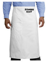 Zombie Bait - Funny - Halloween Adult Bistro Apron-Bistro Apron-TooLoud-White-One-Size-Adult-Davson Sales