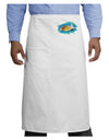 Turtle Watercolor Adult Bistro Apron-Bistro Apron-TooLoud-White-One-Size-Adult-Davson Sales