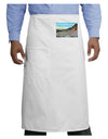 CO Rockies View with Text Adult Bistro Apron