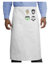 Four Lil Monsters - Halloween Design Adult Bistro Apron-Bistro Apron-TooLoud-White-One-Size-Adult-Davson Sales