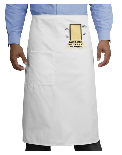 Build A Door Adult Bistro Apron-Bistro Apron-TooLoud-White-One-Size-Adult-Davson Sales