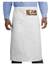 Buy Local Produce Potatoes Text Adult Bistro Apron-Bistro Apron-TooLoud-White-One-Size-Adult-Davson Sales