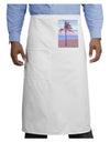 Palm Tree Beach Filter Adult Bistro Apron-Bistro Apron-TooLoud-White-One-Size-Adult-Davson Sales