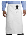 Insert Candy Here - Funny Adult Bistro Apron-Bistro Apron-TooLoud-White-One-Size-Adult-Davson Sales