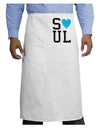 Matching Soulmate Design - Soul - Blue Adult Bistro Apron by TooLoud-Bistro Apron-TooLoud-White-One-Size-Adult-Davson Sales