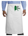 He's My Lucky Charm - Right Adult Bistro Apron-Bistro Apron-TooLoud-White-One-Size-Adult-Davson Sales