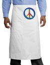 Rainbow Peace Adult Bistro Apron-Bistro Apron-TooLoud-White-One-Size-Adult-Davson Sales